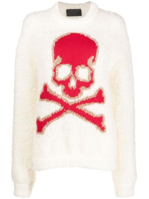PHILIPP PLEIN Skull&Bones knitted jumper