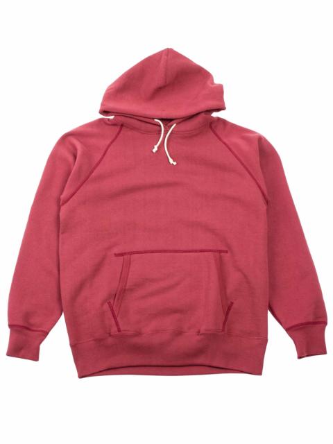 The Real McCoys MC21017 9oz. Loopwheel Parka Maroon