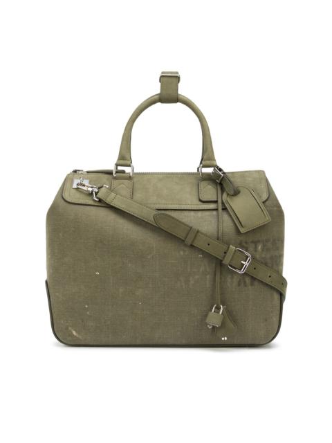 Readymade printed canvas holdall