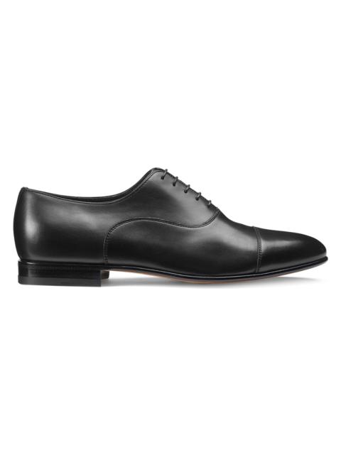 Santoni Men's Darian Cap-Toe Oxfords - Black