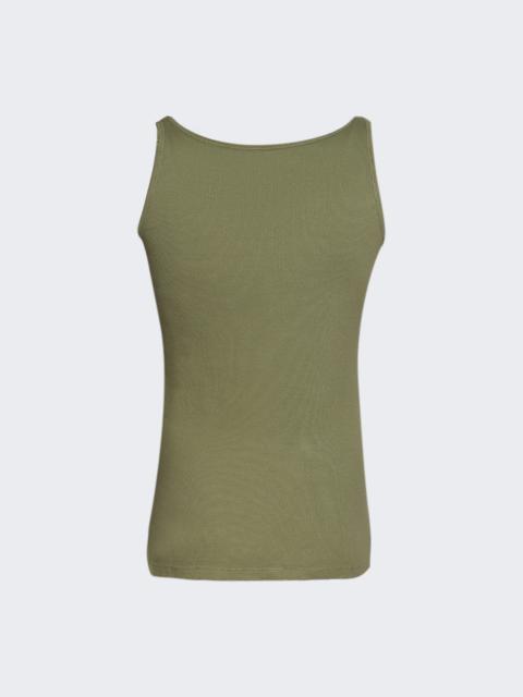 Maison Margiela Tank Top Olive