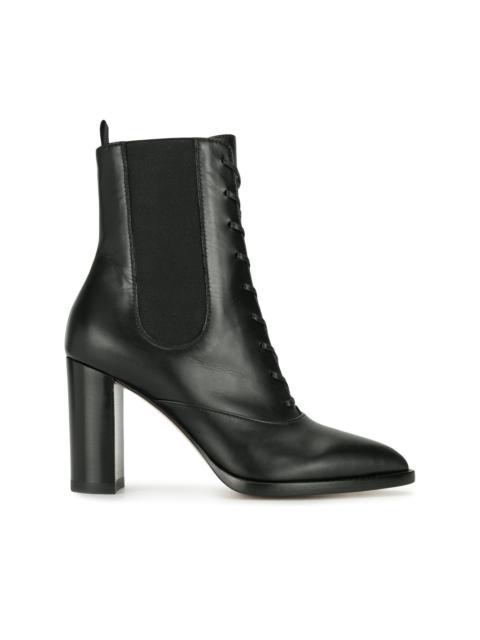 Dresda heeled leather boots