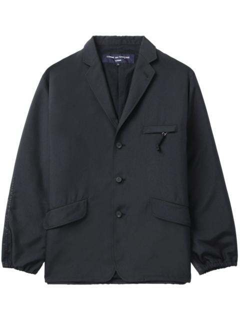 Comme des Garçons Homme notched-collar single-breasted blazer