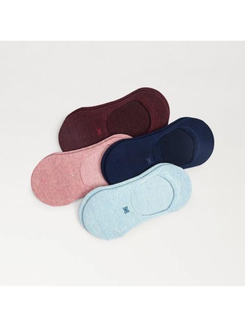 Sam Edelman 4 Pack Cotton No Show Liners
