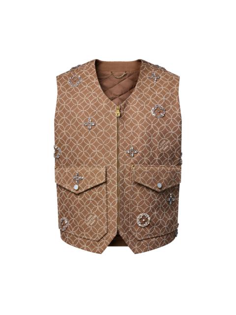 Louis Vuitton Made To Order Embroidered Workwear Gilet