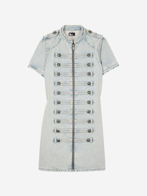 The Kooples BLUE DENIM SHORT DRESS