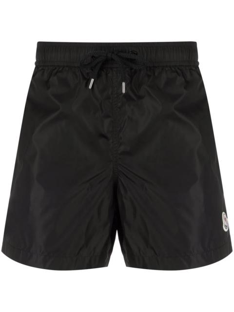 Moncler logo-patch swimming shorts