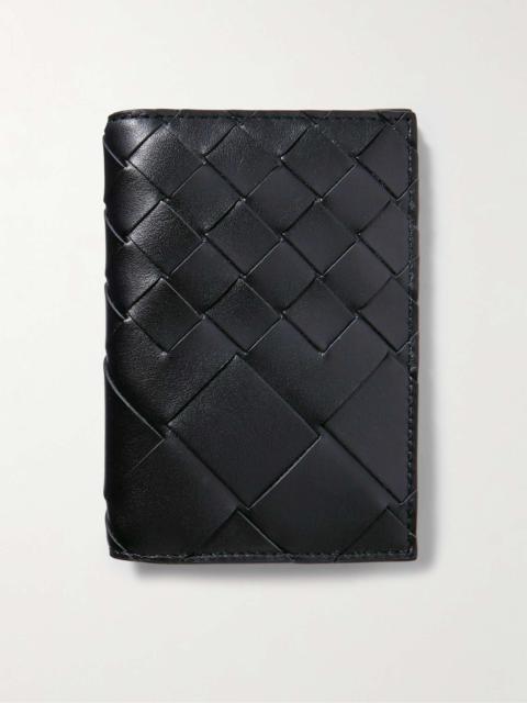 Bottega Veneta Intrecciato Leather Passport Holder