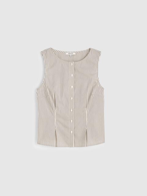 Madewell The Rosalie Sleeveless Top