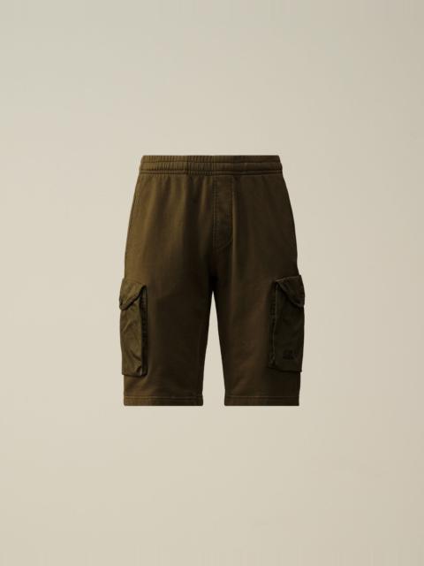 C.P. Company Cotton Fleece Mixed Cargo Shorts
