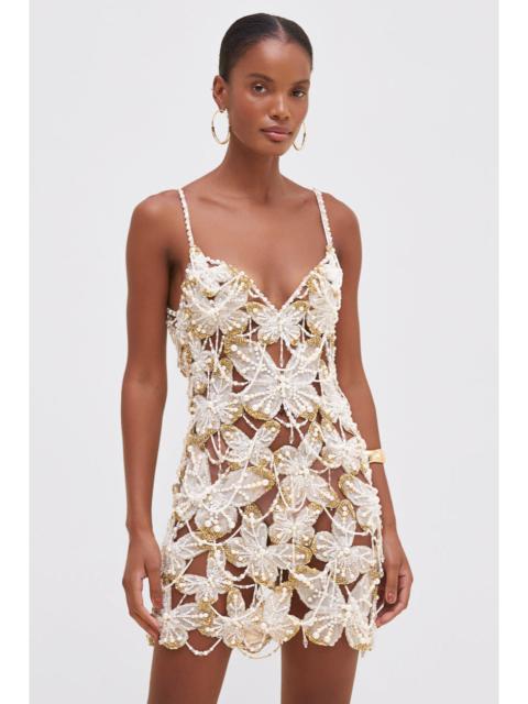 BUTTERFLY TULLE MINI DRESS (RUNWAY)