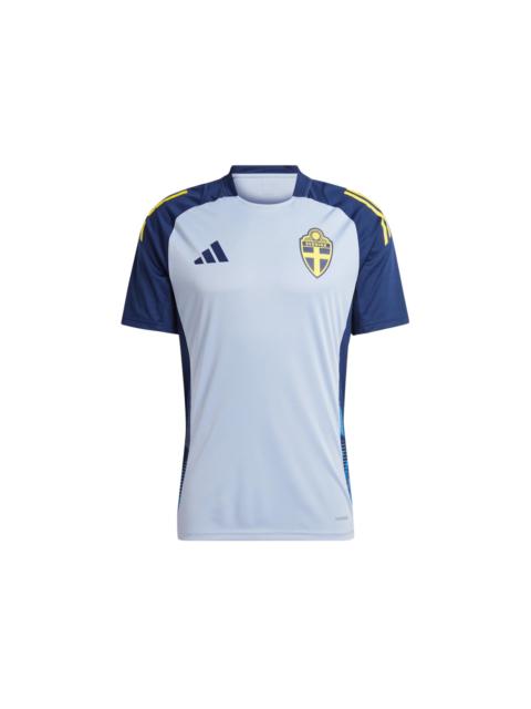 adidas adidas Sweden Tiro 24 Competition Jersey Chalk Blue/Team Navy Blue 2