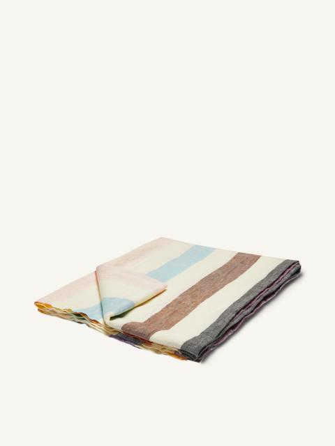 FRESCOBOL CARIOCA PRIDE STRIPE LINEN TOWEL