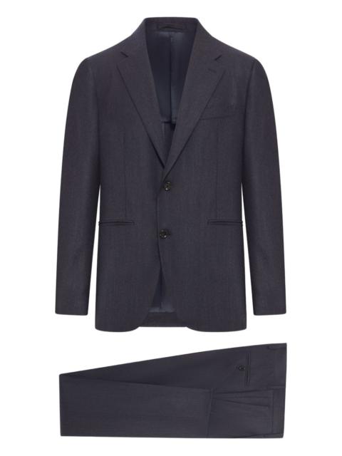 LARDINI wool single-breasted suit