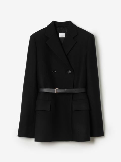 Burberry Camel Hair Wool Jacket