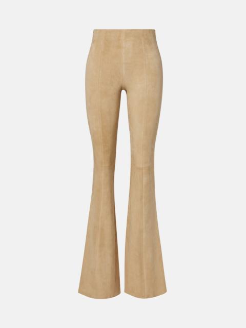STOULS Gege suede flared pants