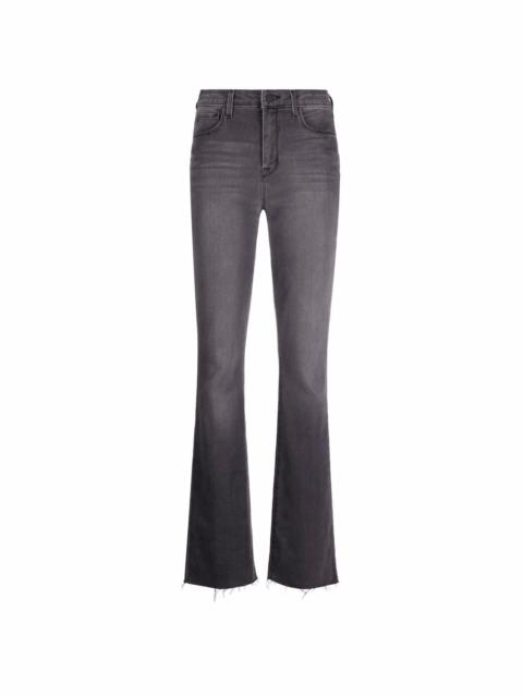 L'AGENCE mid-rise flared-leg denim jeans