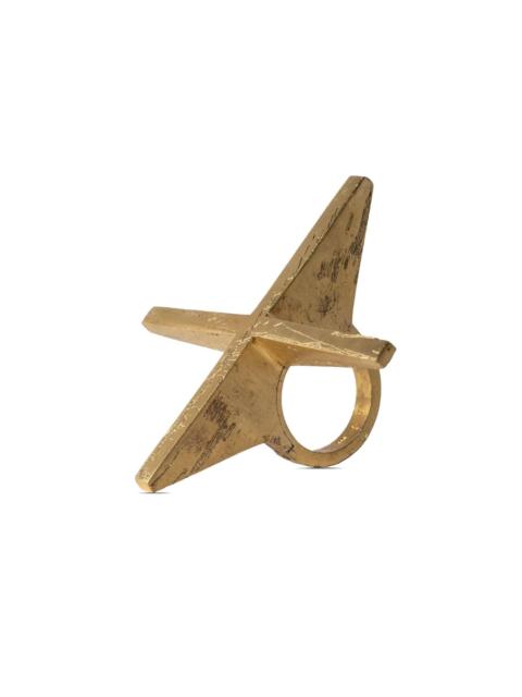 Parts of Four Sistema burnished-effect ring