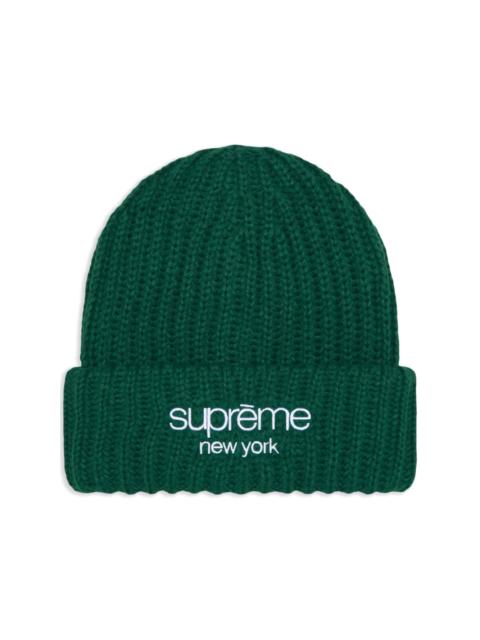Supreme Classic Logo Chunky Ribbed beanie