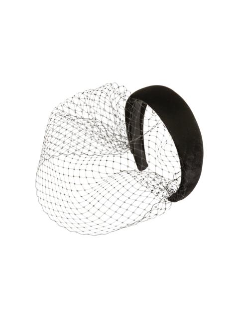 Kate Velvet Headband black