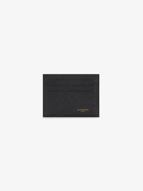 Givenchy Card holder in grained leather