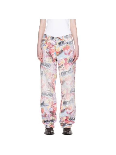 Martine Rose Multicolor 5-Pocket Relaxed Jeans