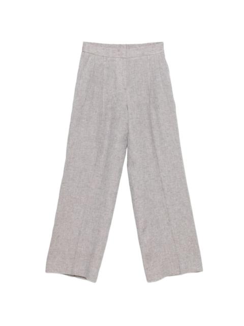 PESERICO pleated-design trousers
