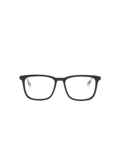 Kendo square-frame glasses