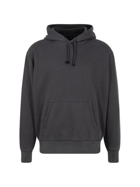 x The North Face logo-embroidered hoodie