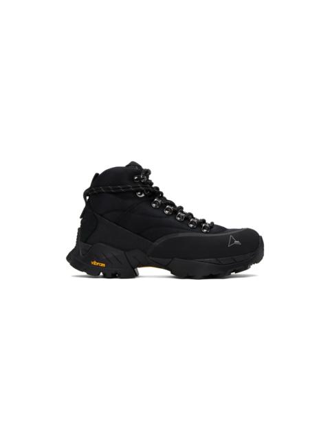 ROA Black Andreas Strap Boots