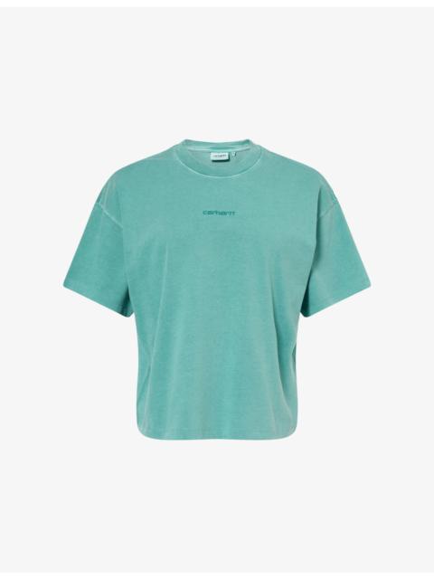 Carhartt Benton Logo-Emboidered Cotton T-Shirt