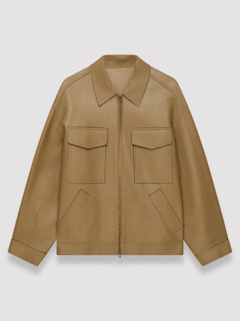 JOSEPH Bonded Leather Lyndhurst Jacket