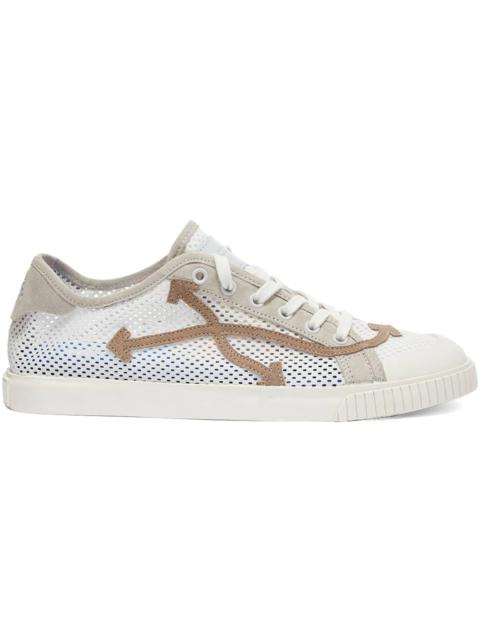 OFF-WHITE New Low Vulcanized Meshnet White Beige