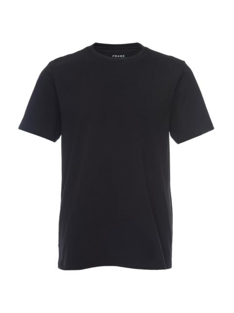 FRAME Men's Short-Sleeve Cotton T-Shirt - Noir