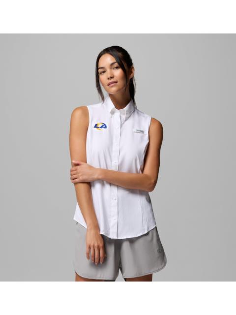 Columbia Women's PFG Tamiami Sleeveless Shirt - Los Angeles Rams