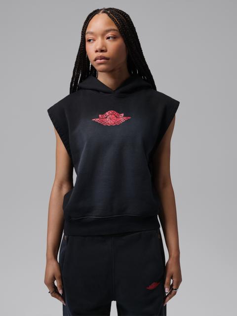 Jordan Jordan Flight Fleece Women's French Terry Short-Sleeve Hoodie
