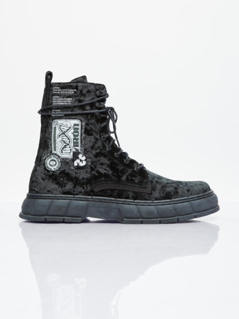 VIRÓN 1992 Crushed Velvet Boots
