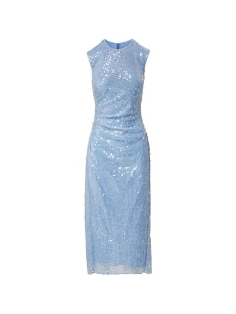 VERONICA BEARD KIMBERLY SEQUIN MIDI DRESS