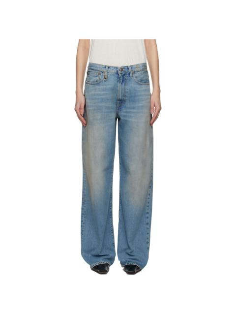 R13 Blue D'Arcy Loose Jeans