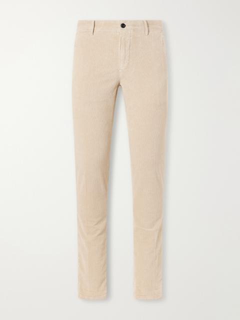 SLOWEAR Straight-Leg Cotton-Blend Corduroy Trousers