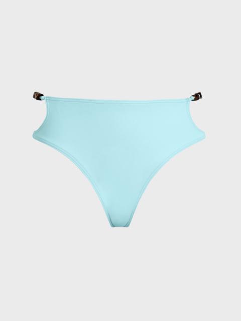 Vilebrequin WOMEN HIGH-WAISTED BIKINI BOTTOM SOLID