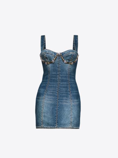 AREA CLAW CUP MINI DRESS
