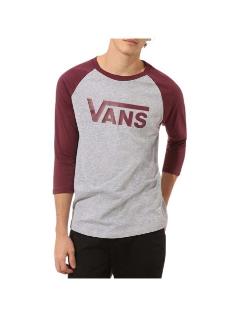 Vans Classic Ragl T-Shirt "ATHLETIC HEATHER / PRUNE" VN0002QQTN0