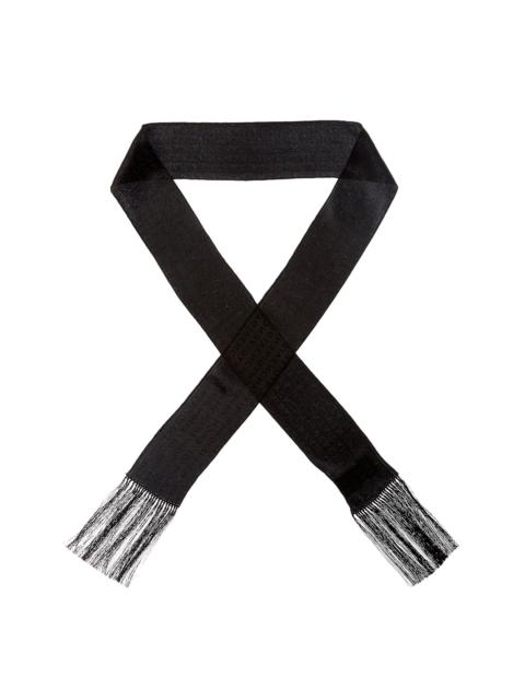 Givenchy Evening Fringed Silk Scarf