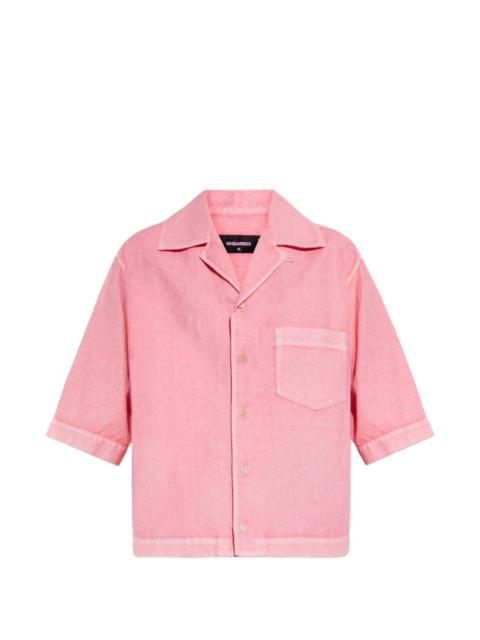 DSQUARED2 pocket buttoned shirt
