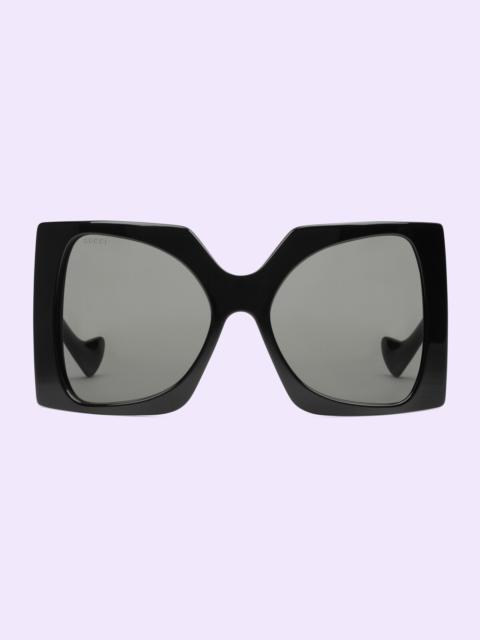 Square-frame sunglasses