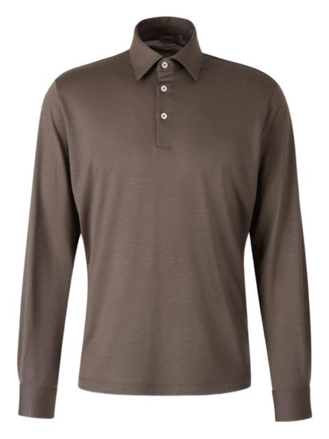 Herno long-sleeve polo shirt