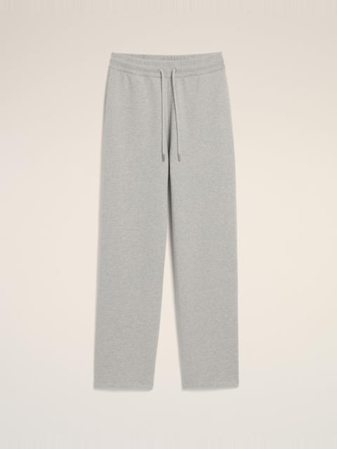 AMI Paris GREY COTTON TRACK PANTS WITH AMI DE COEUR