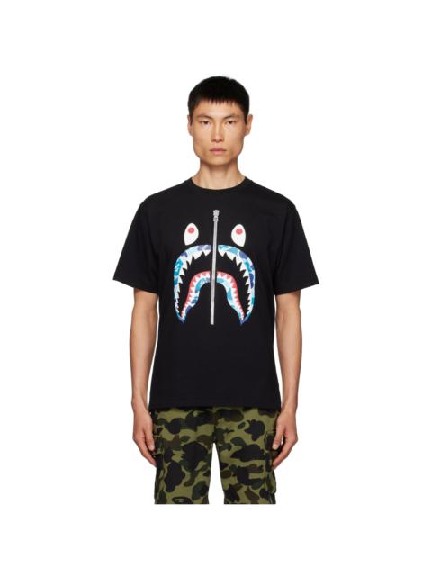 A BATHING APE® Black ABC Camo Shark T-Shirt