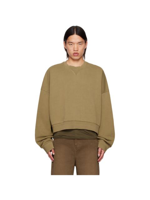 Beige Box Sweatshirt